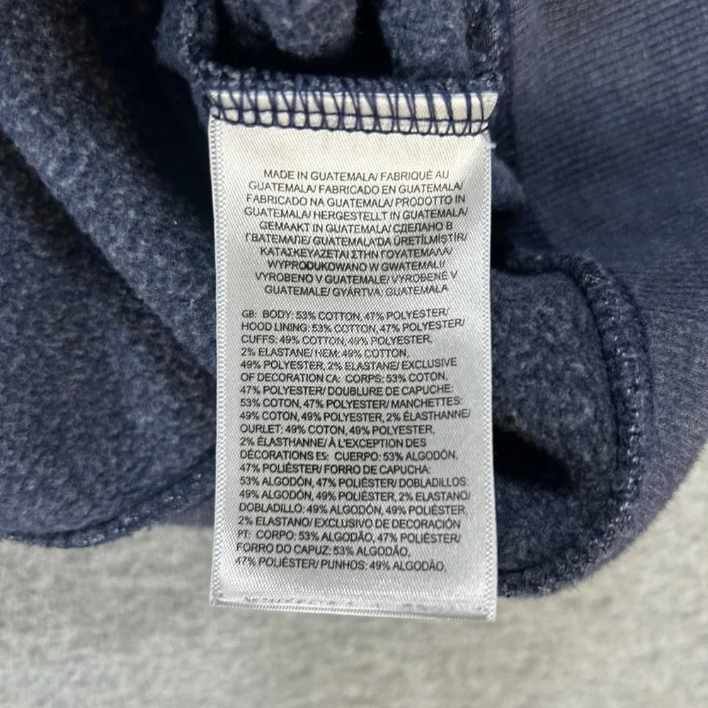 The North Face Hoodie Pullover Mens M Navy Outdoor Athleisure